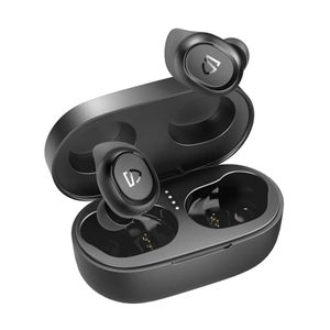 Hörlurar Soundpeats Truefree 2 True Wireless Earuds Ipx7 Waterproof Monaural/Binaural Calls inear Stereo Sports Bluetooth Earphones