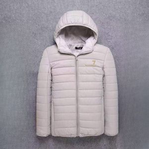 Designer-Herrenjacke, Daunenjacke, Kapuzen-Design, modisch, leicht, Herbst/Winter, Luxusmarke, Trend, Baumwolle, gepolsterte Jacke, Übergröße M-5XL