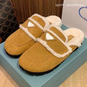 Fashion Flip Flop Flop for Women Wool Indoor House Rappers Slippers Woman Woman Shoes Slides Colr Black Brown Men Slipper Cool 35-42