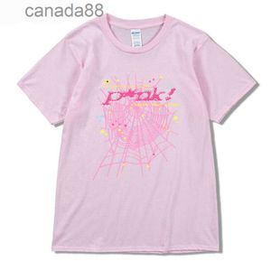Verão Camisetas Marca Hip Hop Cantor Y2K Sp5der 555555 T-shirt Luxo Homens Mulheres Tops Tees Designers Spider Web Camisetas Casais Manga Curta Moda T-shirts Z70i 3SK3