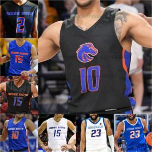 Boise State Basketball Jersey NCAA Stitched Jersey Qualquer Nome Número Homens Mulheres Juventude Bordado Emmanuel Cam Martin Roddie Anderson III O'Mar Stanley Degenhart