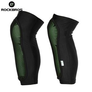 Supportare la gamba sportiva Rockbros Warms MTB Cycling Bicycle Knee Protective Pads cinghi