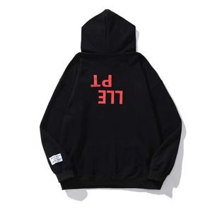 Hoodie designer hoodies tröjor hiphop förtjockad athleisure handmålade fickor kvinnors tröjor långärmade high street tryckta toppar vit räv hoodie