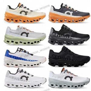 Designerschuhe x Cloudprime auf Männern Frauen Cloudmonster Amber Ingwer Eclipse Kurkuma Ash Green Lumos Black Runner Sneakers Designer Leichter Spo F6GKblack