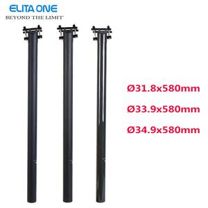 المشاركات ELITA واحدة قابلة للطي دراجة ألياف الكربون مقعد POST 33.9MM BMX SEATPOST 31.8/34.9*580MM