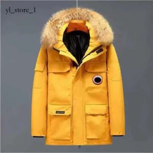 Kış Ceket Kadınlar Puffer Kapşonlu Kalın Wyndham Coat Mens Downs Ceketler Beyler için Katlar Soğuk Koruma Rüzgar Geçirmez Dış Giyim Kanada Kaz Ceketleri 1265