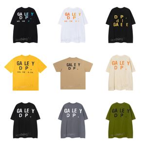 T Shirt Erkek Tasarımcı Tshirt Tişörtler En İyi Kadın Tee Aşıklar için Mektup Yaz Kısa Kollu Moda Ekibi Boyun Pamuk Kadın Siyah Siyah Lüks Giyim