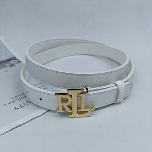 2024 Senaste stil Rll Women Designer Belts For Men Designer Belts For Women Designer Bredd 2,5 cm Lettere Buckle äkta läderbälte 341