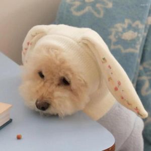 Köpek Giyim Hafif Pet Kış Şapkası Sevimli Kulaklar Köpekler için Örme Kediler Konfor Sıcaklık Hava Yavruları