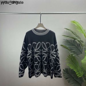 Lowes New Autumn and Winter Lo Woolen tröja Mäns trendiga varumärke unisex Loose Fit WZQP