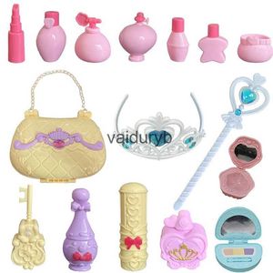 Beauty Fashion Girl Makeup Play Play Toy Princess Bag Bag Mashion Make Up Dress Up مجموعة مسرحية للمنزل للأطفال 158-12VAIDURYB