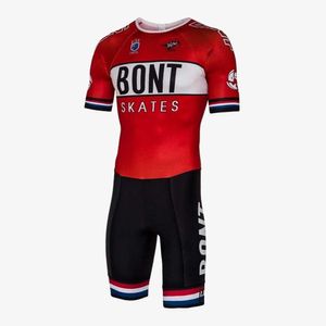 2024卸売サイクリングジャージーセットBont Men Proチームインラインスピードスケートスケートスーツスキンスーツスケートトライアスロン服サイクリング服ジャンプスーツROPA CICLISMO