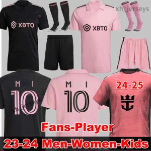 MESSIS 2023 2024 Soccer Jerseys Matuidi HIGUAIN JEAN FRAY CAMPANA YEDLIN 23 24 Football Men and Kids Player Fans Version Shirt