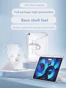 Tablet PC Cases Bags Tablet Cover Clear Pencil Holder Funda for IPad 9 7 129 Inch Case Air 2 Air 5 6th 9th 10th Generation Pro 11 Magnetic Smart YQ240118