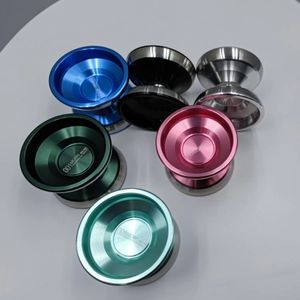 Professionelle Sport-Yoyo mit eingelegtem Metallring, nicht reagierende Hochgeschwindigkeits-CNC-Drehmaschine aus Aluminiumlegierung mit rotierender Schnur für Jungen und Mädchen, 240117