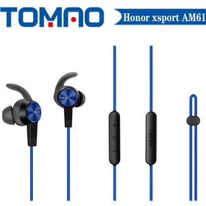 Hörlurar Ny Honor Xsport AM61 inear Bluetooth trådlös hörlursnivå Skydd Magnetisk design Trådlös hörlur för Xiaomi Huawei