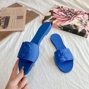 2023 Luxury Designer Slippers Woman Sandals channel shoes Casual Female Mules Flats Slides Beach Low heel Flip Flops Ladies Fashion Footwear miller Pink 0111