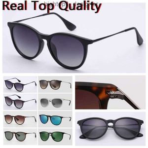 Fashion Erika Sunglasses Mens Vintage Sunglass Driving Womens Design Sun rainess ban raybanliness Glass UV Protection Polarized Lensesraies for Mans