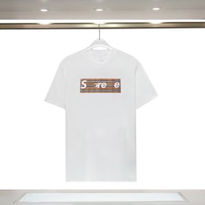 футболка рубашки футболка дизайнерская футболка люксовый бренд мужская женская летняя одежда 100% чистый хлопок 230 г хлопчатобумажные материалы оптовая цена