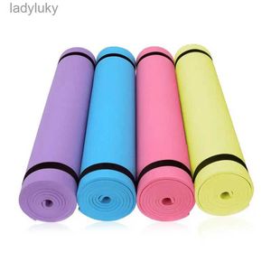 Yogamattor Extra tjocka icke-slip Yoga Mat Pad träning Fitness Pilates Högkvalitativ familj Icke-halk Lätt att rengöra Yoga Mat Meditation MATL240118