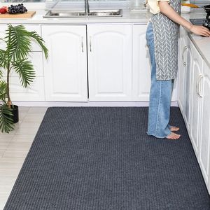 Ruldgee Kitchen Floor Mat Set Factory Sales Anti Slip Anti Fatigue Antifatigueクイック乾燥カーペット高吸収浴室Long Rug 240117