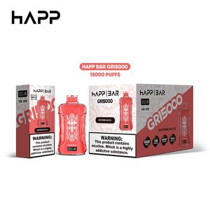 Armazém Europeu 15000 puffs descartáveis ​​Vape Device Kits E Cigarro 650mAh Bateria Pré-cheia Vaporizador 12 Sabores Recarregável Vape 15K 12K