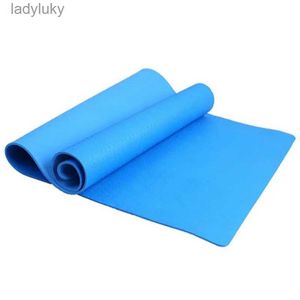 Yoga Paspasları Dayanıklı 4mm Kalınlık Yoga Mat Slip Olmayan Egzersiz Pedi Sağlık için Kilo Kayıp Fitnl240119