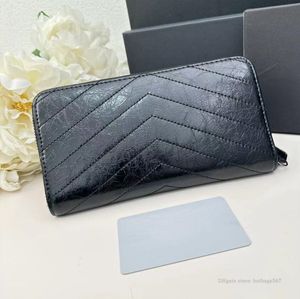 Genuine Leather Designer Woman Wallet Purse With Origina box card holder Handbag women ladies girls