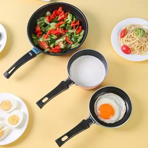 PANS MINI NOT STIR FRY PAN MOTK PAN OKRUSZENIE GRIDDLE NOTSTICK SAFING Aluminium Egg Plancake Rondel 12cm