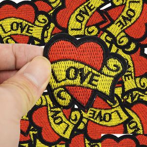 Sewing Notions & Tools Diy Loves Es For Clothing Iron Embroidered Applique On Sewing Accessories Badge Stickers Clothes Bag Drop Deli Dhsc1