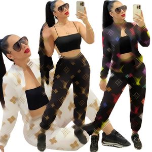24SS New Women's Tracksuits Casual Fashion Stamp Luxury Suit 2 Piece Set Designer Tracksuit Size S-2XL J2770