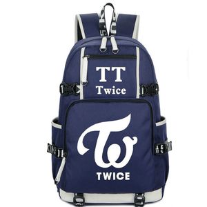 Рюкзак Twice Daypack TT Band Once Fans Школьная сумка Музыкальный рюкзак Рюкзак с принтом Повседневная школьная сумка Компьютерный дневной пакет