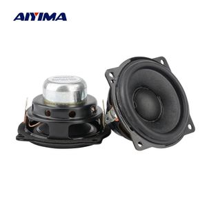 Högtalare aiyima 2,25 tum 4 ohm 10W full räckvidd Neodymium Långt stroke DIY Bluetooth HiFi Stereo Amplifier Högtalare 60*60mm 2st