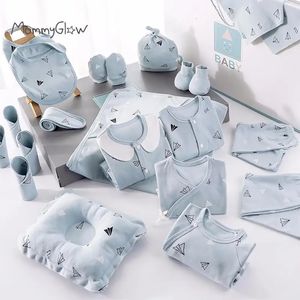 1822 Pezzi nati Vestiti per bambini Regalo per bambini in puro cotone Set per bambini 012 mesi Autunno e inverno Abbigliamento per bambini Completo unisex Senza scatola 240118