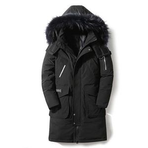 Winter Mittellanger Pelzkragen mit Kapuze Mode Street Style esstenialshoody hochwertiger, vielseitiger Mantel Lässiges, warmes, mit Daunen gefülltes Kleidungsstück 28ASY