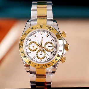 Watch Automatic Mechanical Movement Sapphire Designer Watches for Mens 40mm Montre De Luxe Fashion Wristwatch Waterproof Classic Business Wristband Gift