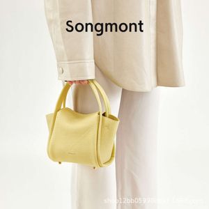 Songmont feminino 2023 nova cesta de vegetais e popular songyuanbao mini bolsa crossbody portátil pequena