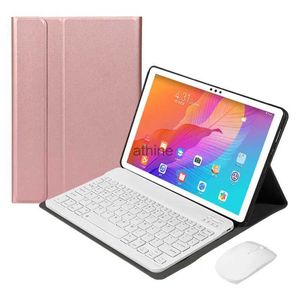 Tablet PC Cases Bags Wireless Keyboard Case for Samsung Galaxy Tab A 10.1 2019 Case T510 T515 Tablet Funda for Galaxy Tab A 10 1 2019 Keyboard Cover YQ240118