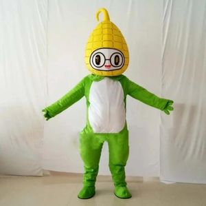 Halloween Corn Mascot Costume Najwyższa jakość Temat warzywa Posta