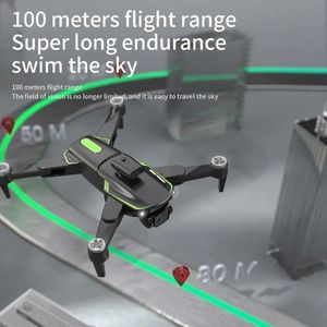 F166 Profesjonalny dron z podwójnym aparatem HD, czterostronne unikanie przeszkód, dron zdalnego sterowania, składana zabawka quadcopter