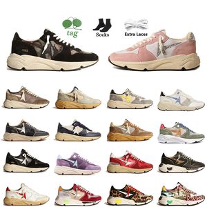 AAA+Top OG Original Running Sole Casual Designer Schuhe Damen Herren Golden Gooseices Echtes Leder Wildleder Schwarz Weiß Silber Glitzer Loafer Plattform Sneakers Trainer