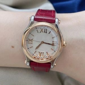 Women's Watch 36mm damer alla rostfritt stål safir vattentäta lysande kvartsrörelser