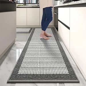 Long Kitchen Mat Absorbent Rug Antislip Carpet for Bedroom Entrance Doormat Bedside Area Rugs Tapis Cuisine Tapete 240117