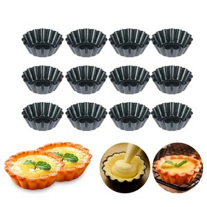 NONSTICK TART QUICHE Flan Pan Mold Pie Pizza Cake Cupcake Egg Tartlet Baking Muffin Cup Bakeware 240117