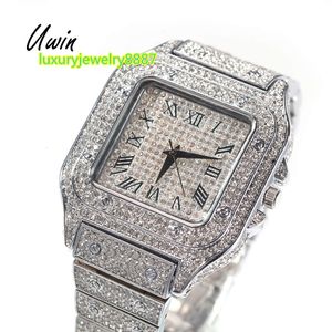 2024 Hip Hop Watches Iced Out Mens Watches في Wristwacthese Luxury Watch للنساء الرجال