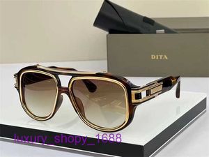 Солнцезащитные очки Dita Fashion для мужчин и женщин оптом в продаже, оправа мужская черная женская полный пансион Grandmaster Six Anniversary Edition With Gigt Box YU9Z