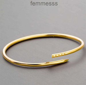 3mm cieńsza bransoletka Projektowanie nowa luksusowa moda unisex mankiet para bransoletka złota tytanowa stal biżuteria