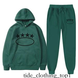 Cortezs Tuta Cortize Felpa con cappuccio Tuta da uomo Felpe con cappuccio Felpe Cargo Hip Hop Cotone Devil Islands Tuta con cappuccio Giacca Pantaloni per uomo Donna Vetements Abbigliamento 62