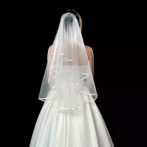 Bridal Veils Organza Wedding Veil One Warower Długie katedra