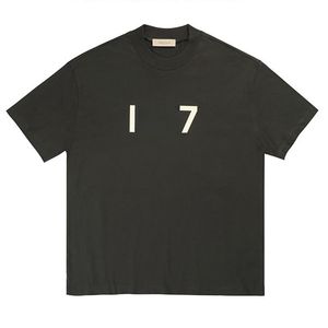 Trendy Marka T-Shirt Yeni T-Shirt Erkekler Saf Pamuk T-Shirt Düz Renkli T-Shirt Göğüs Logosu Orijinal Yüksek kaliteli Nefes Alabilir Büyük T-Shirt Avrupa Boyutu S-XL